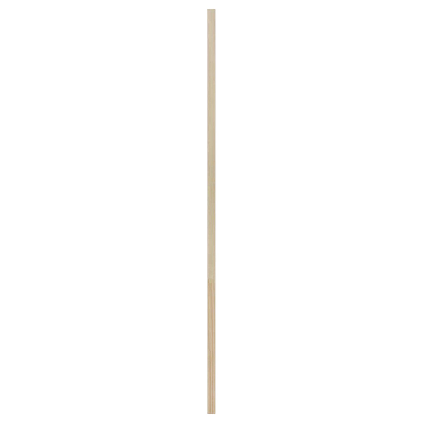 Skabsdør 4 pcs Naturfarvet 110 x 2,1 x 39,5 cm Massiv fyrretræ