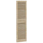 Skabsdør med dør 4 pcs Naturfarvet 140,5 x 2,1 x 39,5 cm