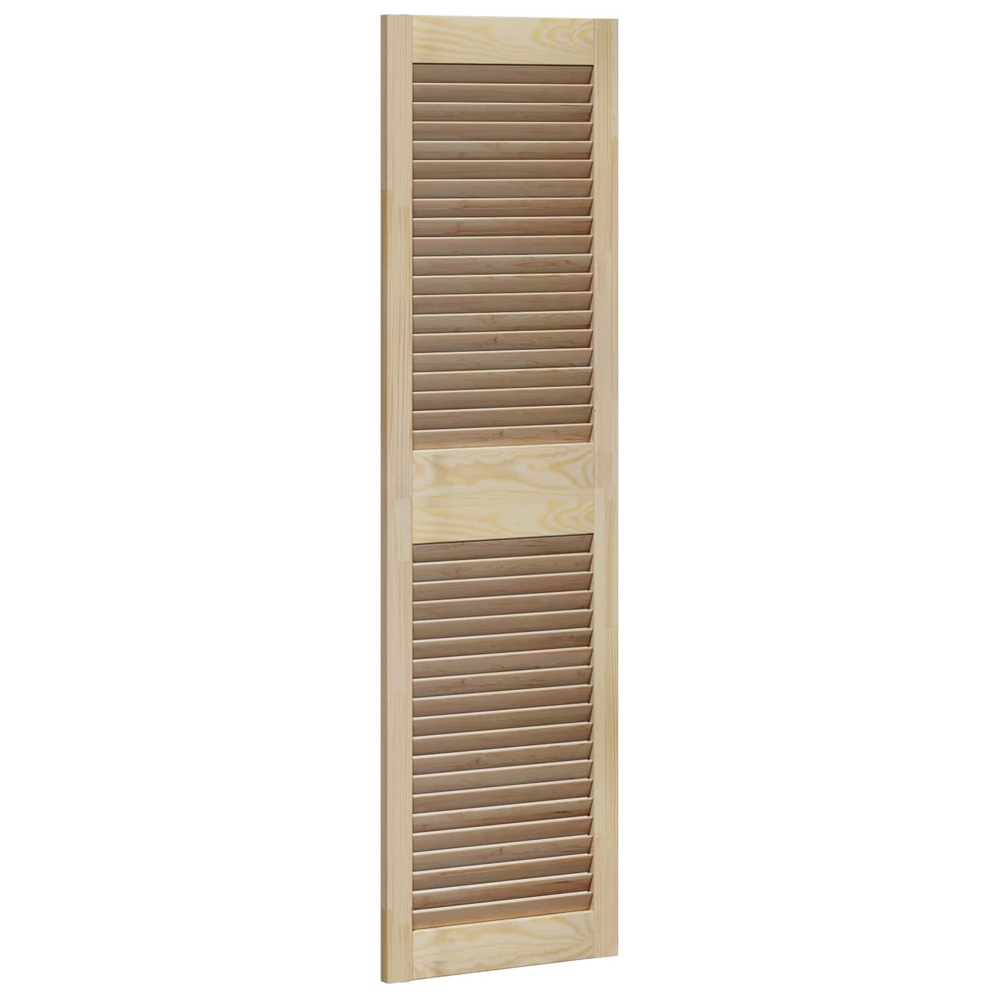 Skabsdør med dør 4 pcs Naturfarvet 140,5 x 2,1 x 39,5 cm