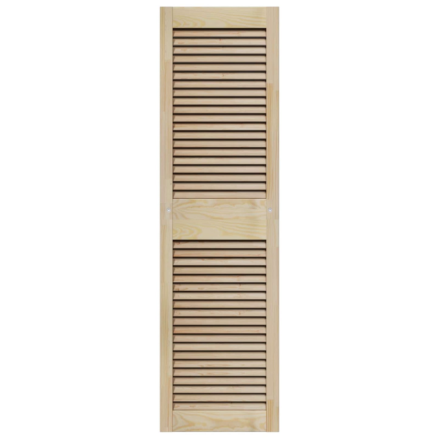 Skabsdør med dør 4 pcs Naturfarvet 140,5 x 2,1 x 39,5 cm