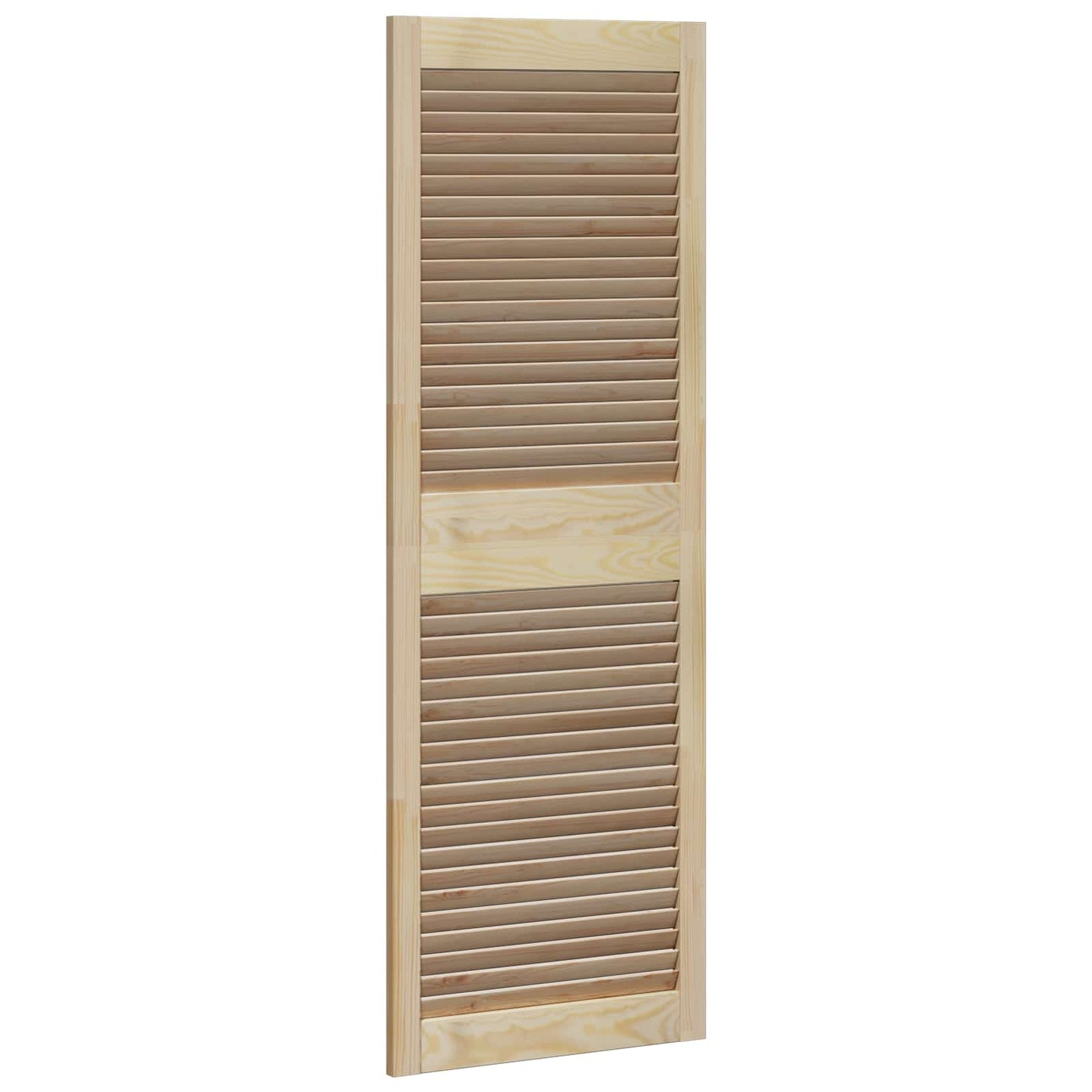 Skabsdør med dør 4 pcs Naturfarvet 49,5 x 2,1 x 140,5 cm