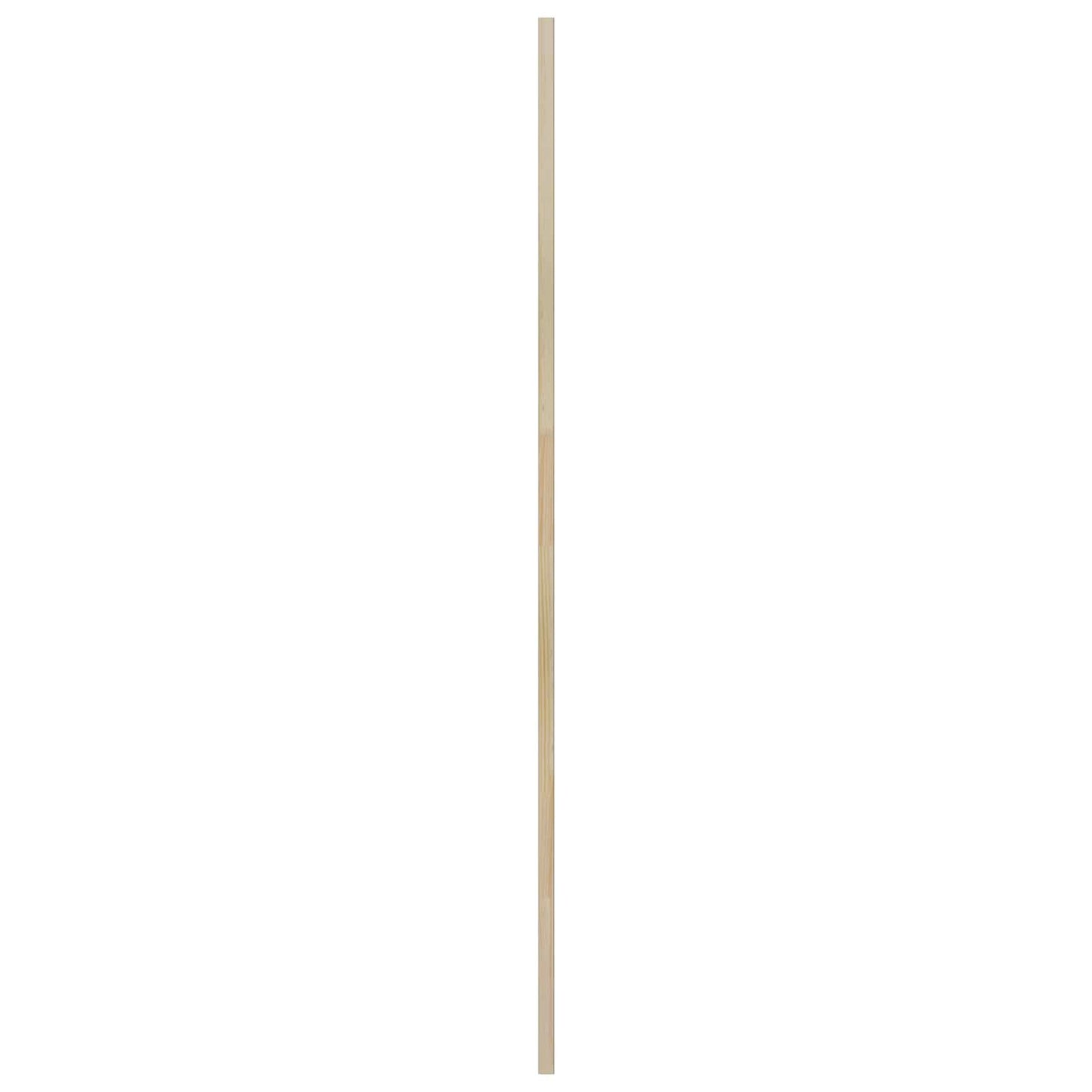 Skabsdør med dør 4 pcs Naturfarvet 49,5 x 2,1 x 140,5 cm