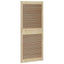 Skabsdør med dør 4 pcs Naturfarvet 140,5 x 2,1 x 59,5 cm