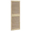 Skabsdør 4 pcs Naturfarvet 170 x 2,1 x 59,5 cm Massiv fyrretræ