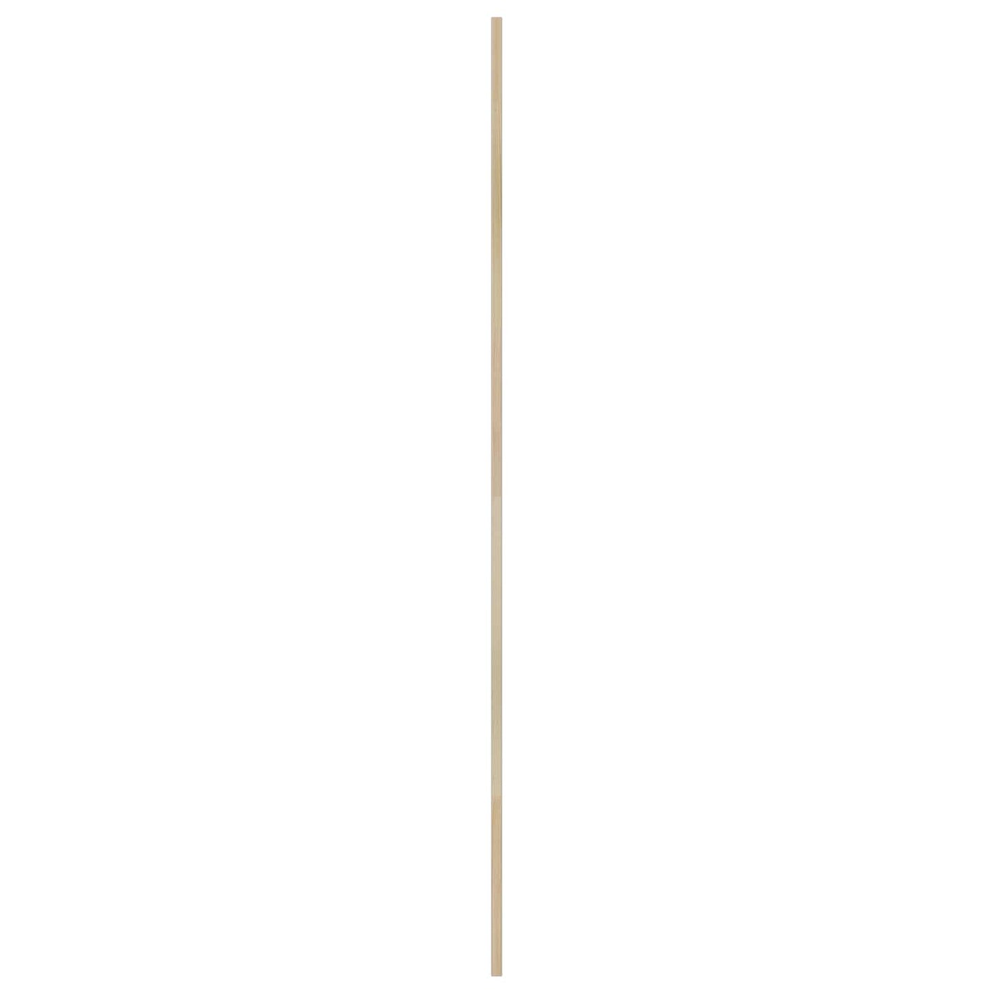Skabsdør 4 pcs Naturfarvet 201 x 2,1 x 39,5 cm Massiv fyrretræ
