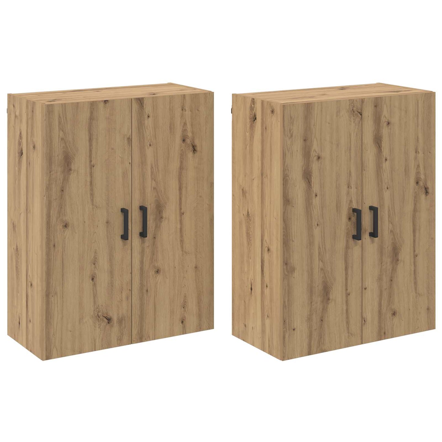 Vægmonteret skab 2 pcs Artisan Egetræ 69,5 x 34 x 90 cm