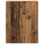Vægmonteret skab 2 pcs Gammelt træ 69,5 x 34 x 90 cm