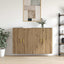 Vægmonteret skab 2 pcs Artisan Egetræ 69,5 x 34 x 90 cm
