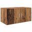 Opbevaringsskab 2 pcs Gammelt træ 80 x 42,5 x 225 cm