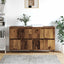 Opbevaringsskab 2 pcs Gammelt træ 60 x 35 x 70 cm