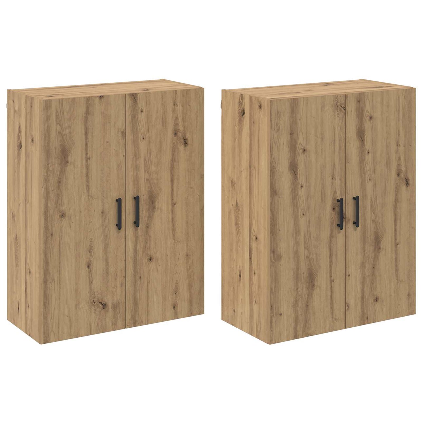 Vægmonteret skab 2 pcs Artisan Egetræ 69,5 x 34 x 90 cm