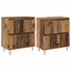 Sideboards 2 pcs Gammelt træ