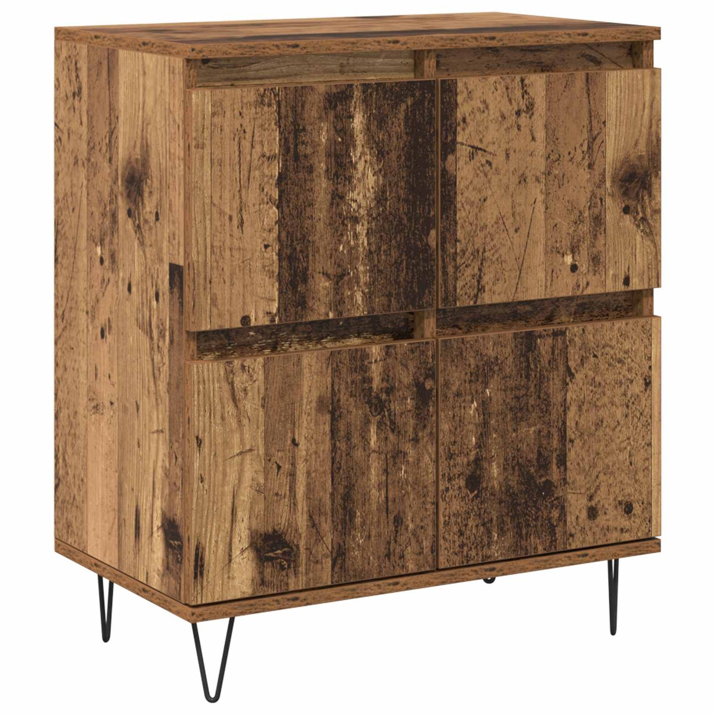 Sideboards 2 pcs Gammelt træ