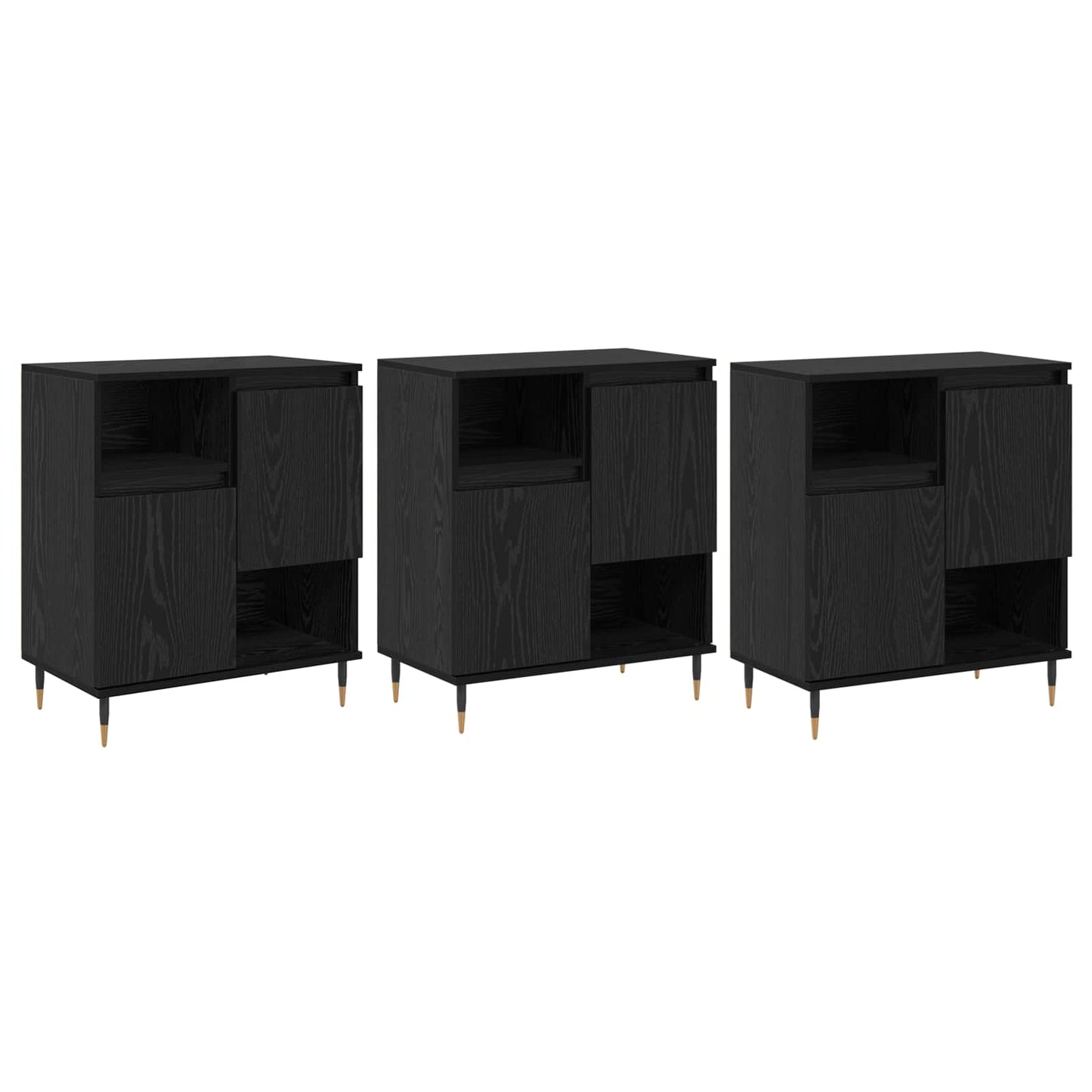 Sideboards 3 pcs Sort eg