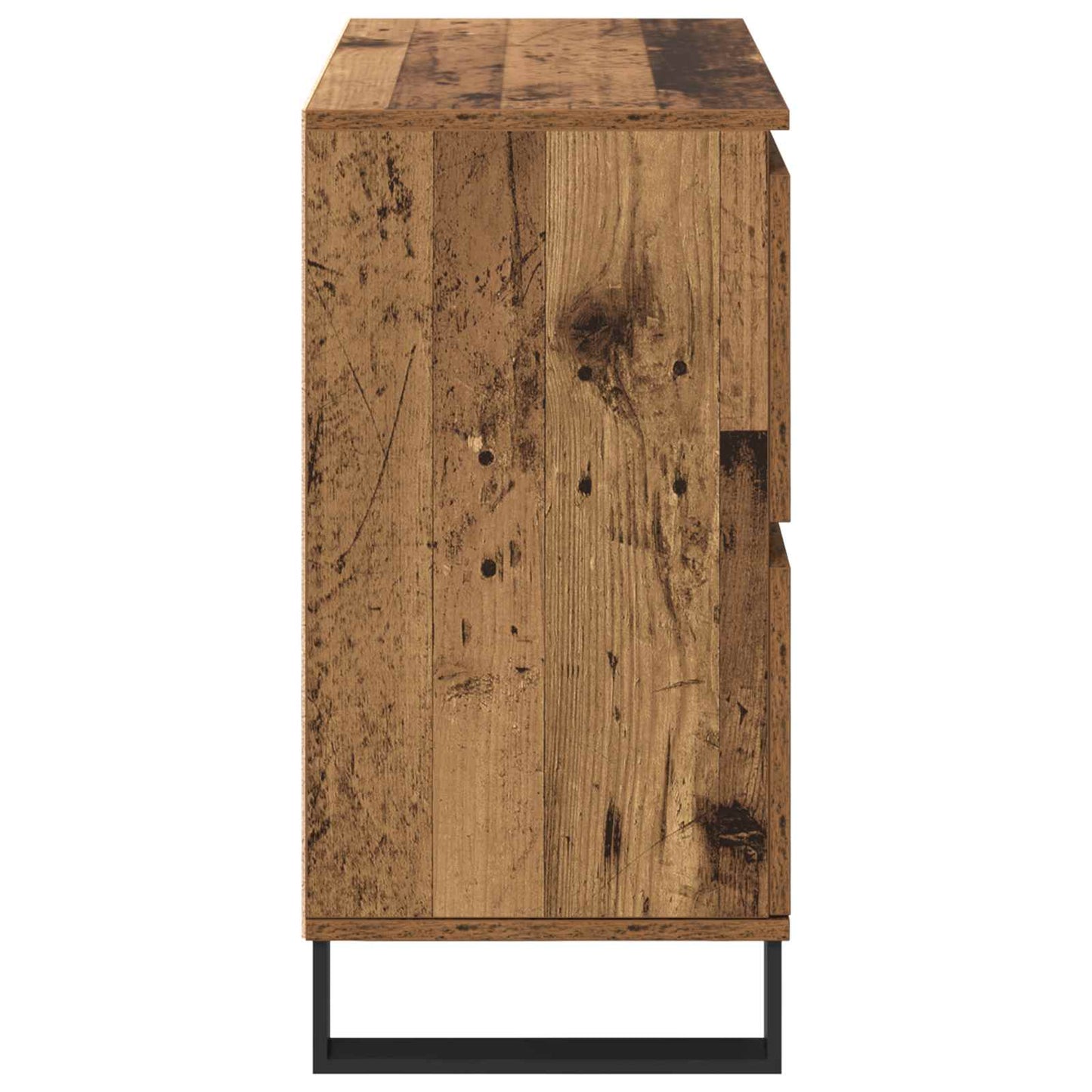 Sideboard 2 pcs Gammelt træ 60 x 35 x 70 cm