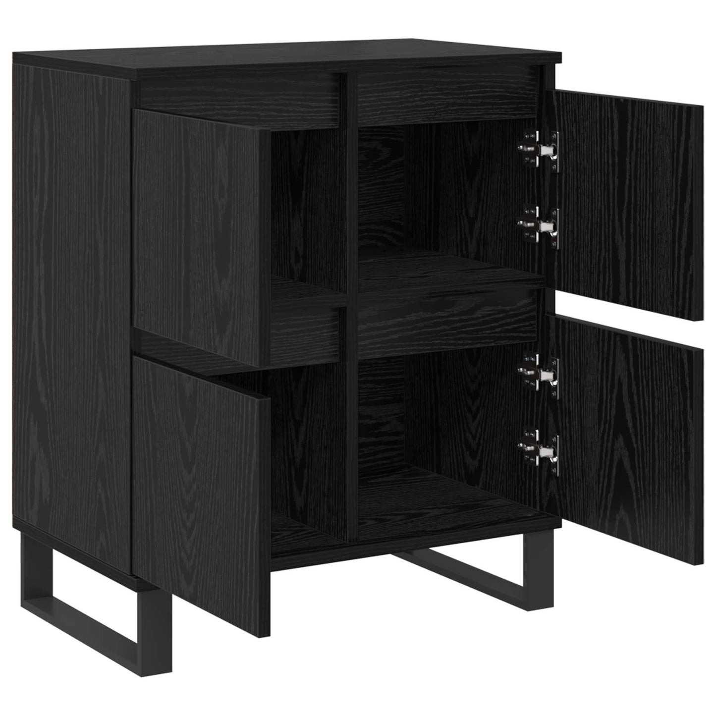 Sideboard 2 pcs Sort eg 60 x 35 x 70 cm