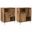 Sideboard 2 pcs Gammelt træ 60 x 35 x 70 cm