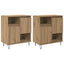 Sideboard 2 pcs Artisan Egetræ 60 x 35 x 70 cm
