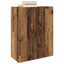 Vægmonteret skab 2 pcs Gammelt træ 69,5 x 34 x 90 cm