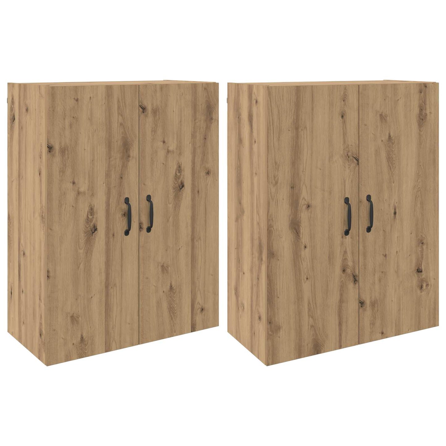 Vægmonteret skab 2 pcs Artisan Egetræ 69,5 x 34 x 90 cm