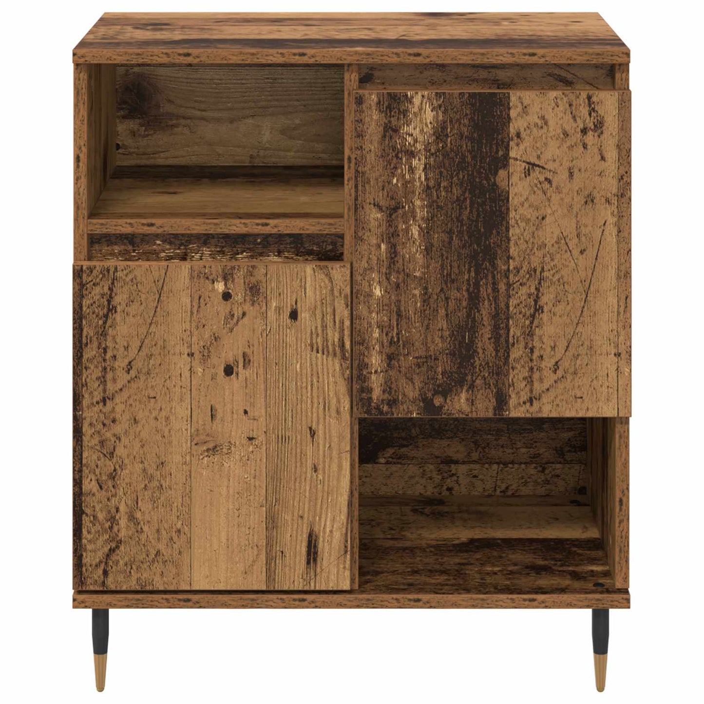 Sideboards 2 pcs Gammelt træ
