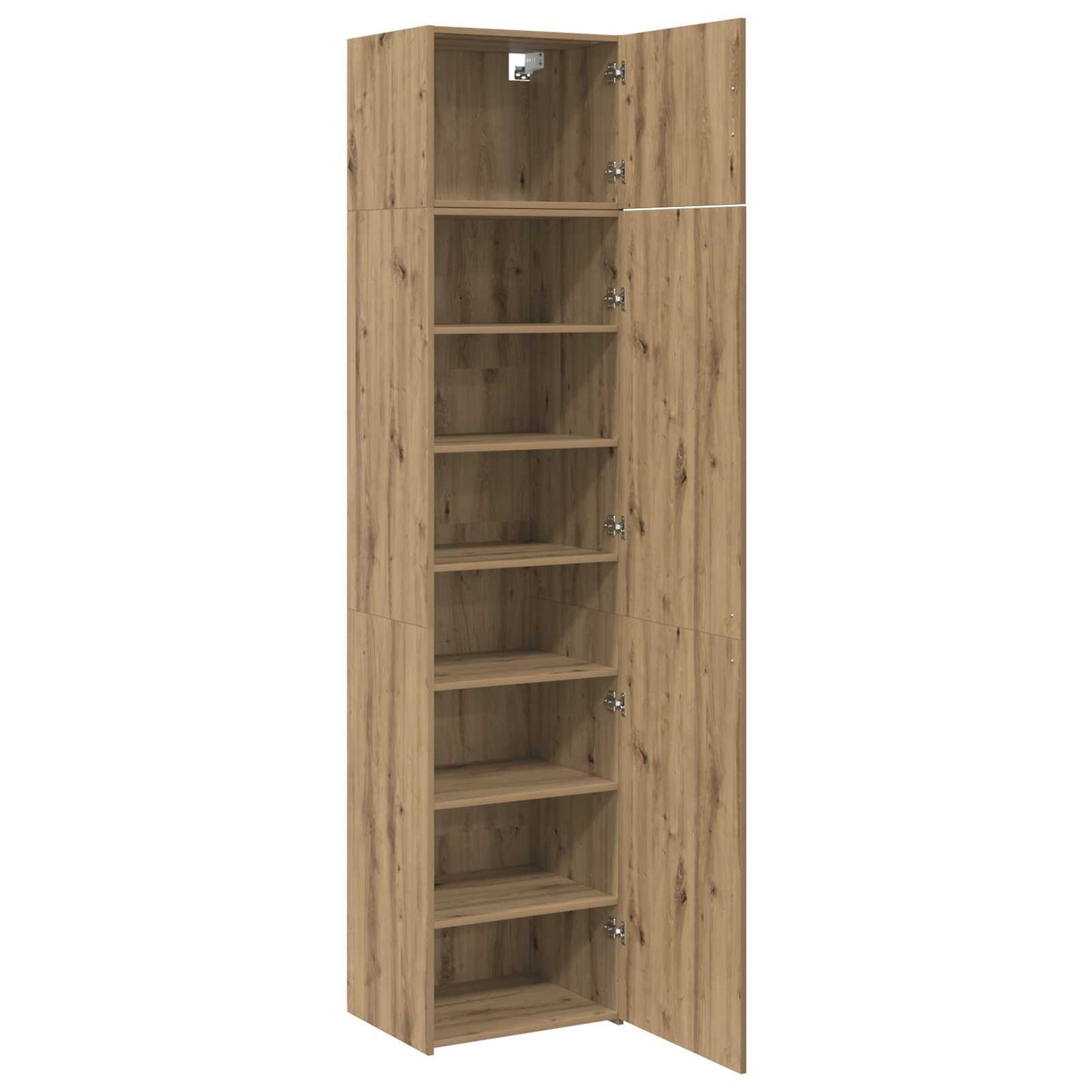 Sideboard 2 pcs Artisan Egetræ 50 x 41 x 225 cm