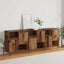Sideboard 3 pcs Gammelt træ 60 x 35 x 70 cm