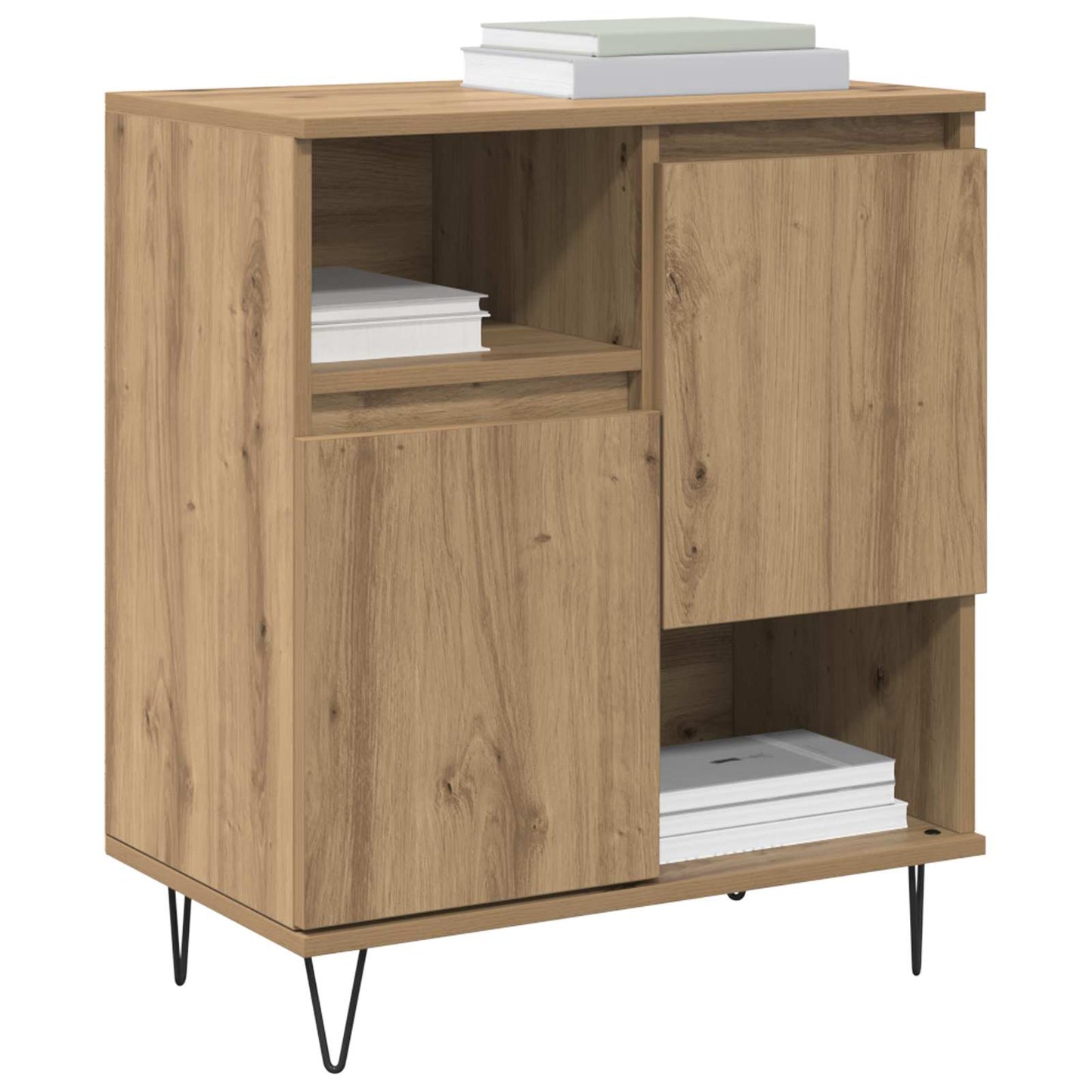 Sideboard 3 pcs Artisan Egetræ 60 x 35 x 70 cm