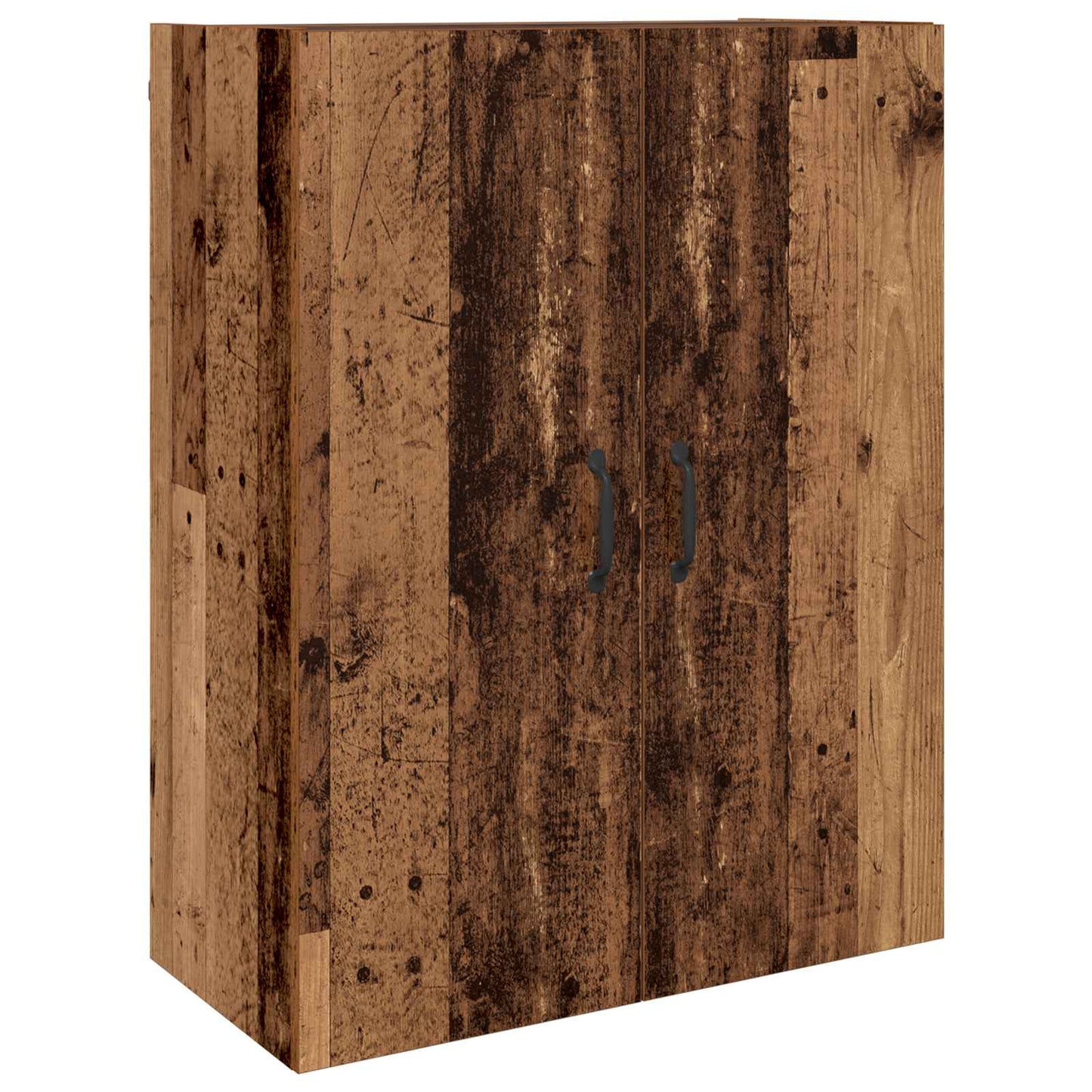 Highboard 2 pcs Gammelt træ Konstrueret træ