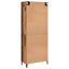 Highboard 2 pcs Gammelt træ Konstrueret træ