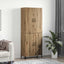 Highboard 2 stk. Artisan Egetræ 69,5 x 34 x 180 cm