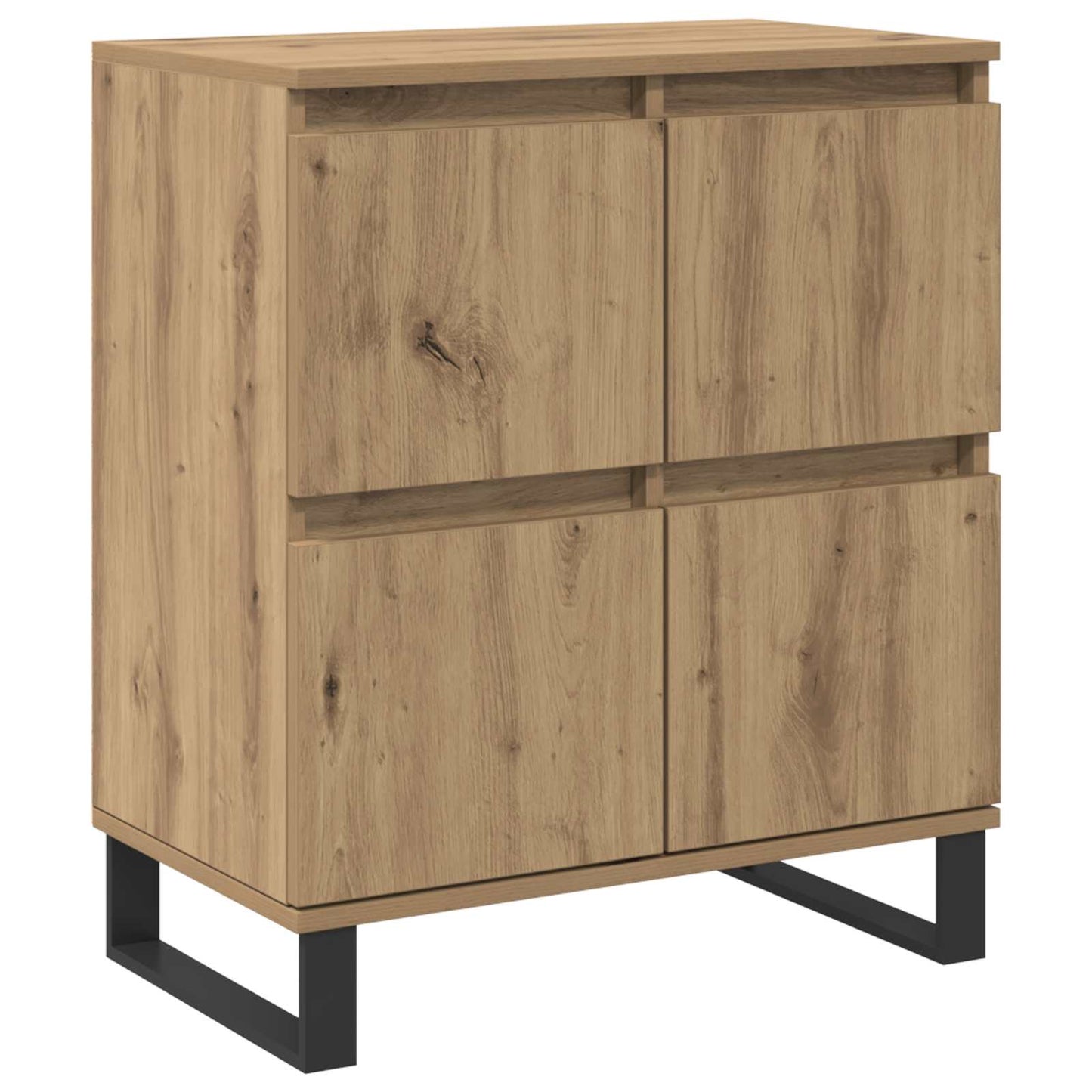 Sideboard 3 pcs Artisan Egetræ 60 x 35 x 70 cm