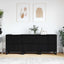 Sideboard 3 pcs Sort eg 60 x 35 x 70 cm