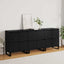 Sideboard 3 pcs Sort eg 60 x 35 x 70 cm