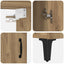 Highboard 2 stk. Artisan Egetræ 69,5 x 34 x 180 cm