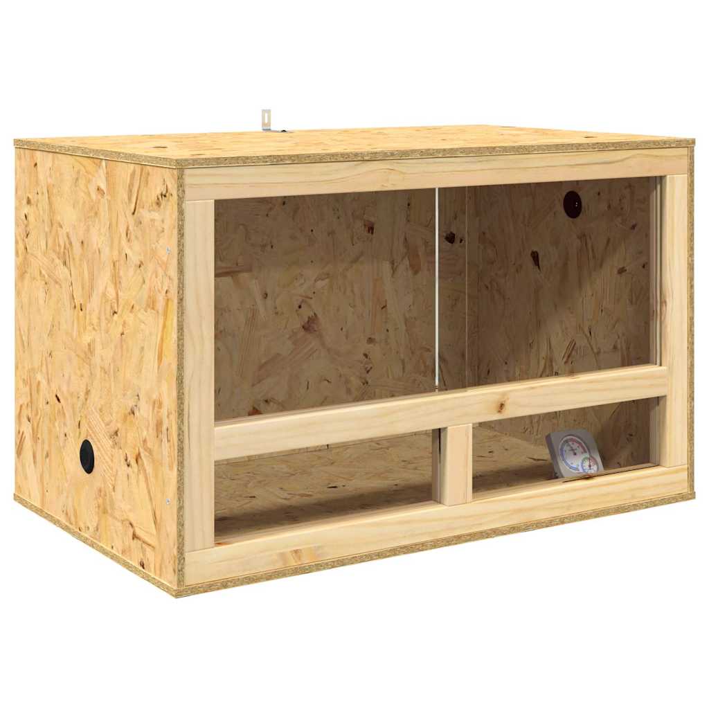 Terrarium Brun 80 x 50 x 50 cm OSB