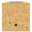 Terrarium Brun 100 x 50 x 50 cm OSB