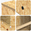 Terrarium Brun 50 x 50 x 80 cm OSB