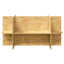 Terrariumbase Brun 100 x 50 x 50 cm OSB