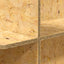 Terrariumbase Brun 80 x 50 x 50 cm OSB