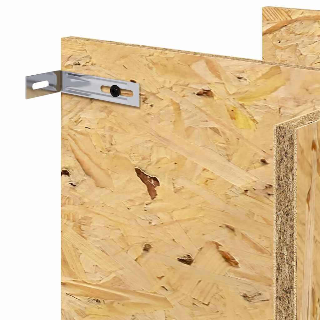 Terrariumbase med hylde Brun 40 x 40 x 50 cm OSB