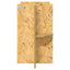 Terrariumbase med hylde Brun 60 x 30 x 50 cm OSB