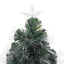 Kunstigt juletræ med 50 LED'er med stativ Grøn 64 cm PVC