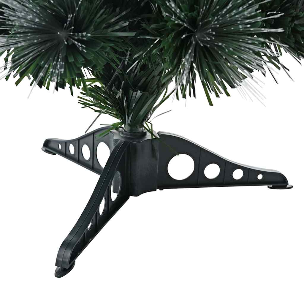 Kunstigt juletræ med 50 LED'er med stativ Grøn 64 cm PVC