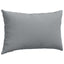 Sofapuder 2 pcs Lysegrå 50 x 30 cm Stof