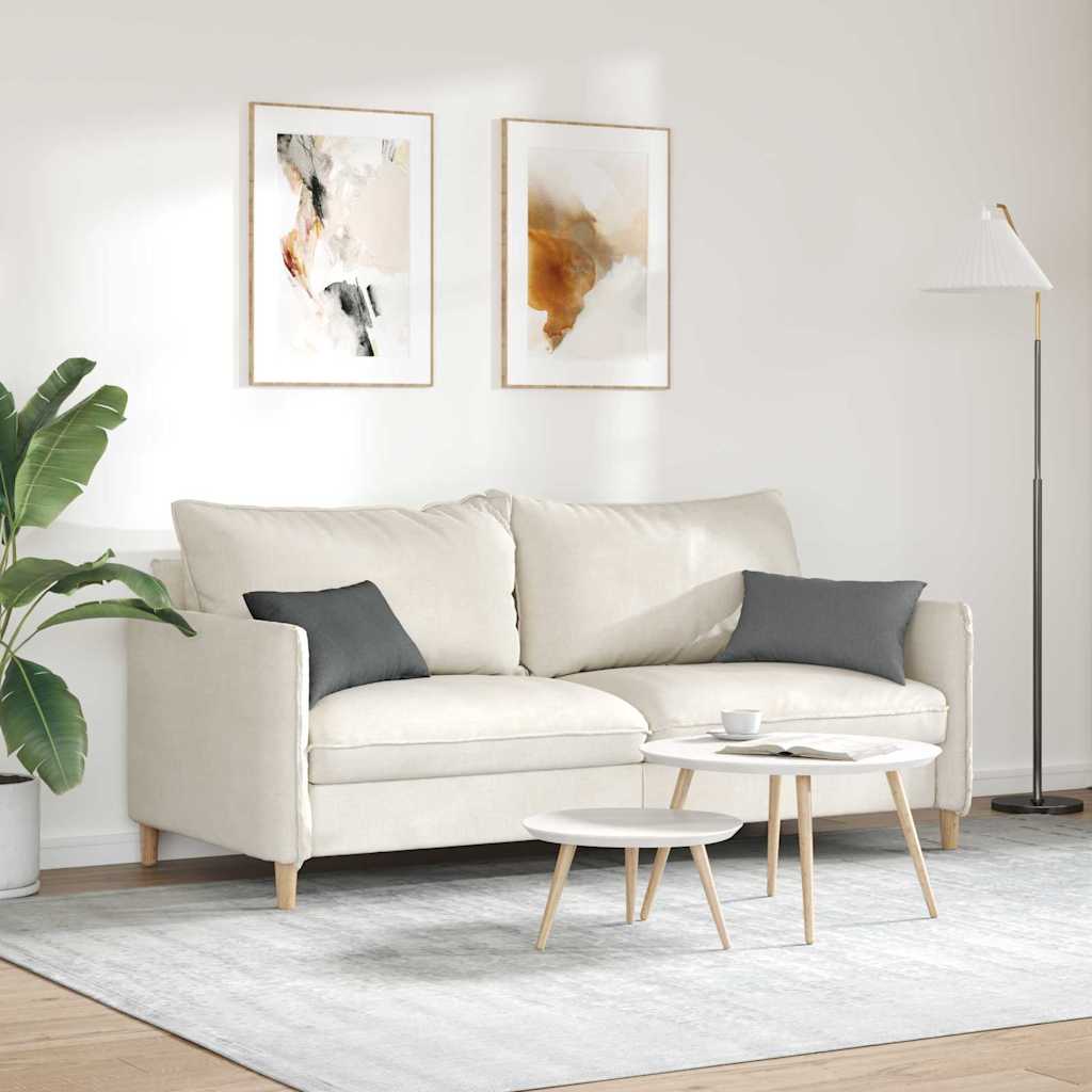 Sofapuder 2 pcs Mørkegrå 50 x 30 cm Stof