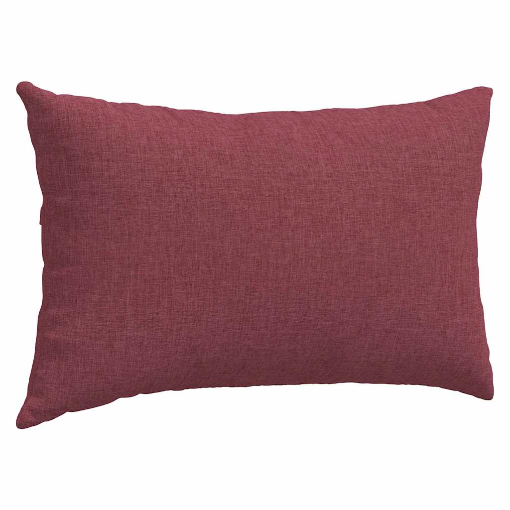 Sofapuder 2 pcs Vinrød 50 x 30 cm Stof
