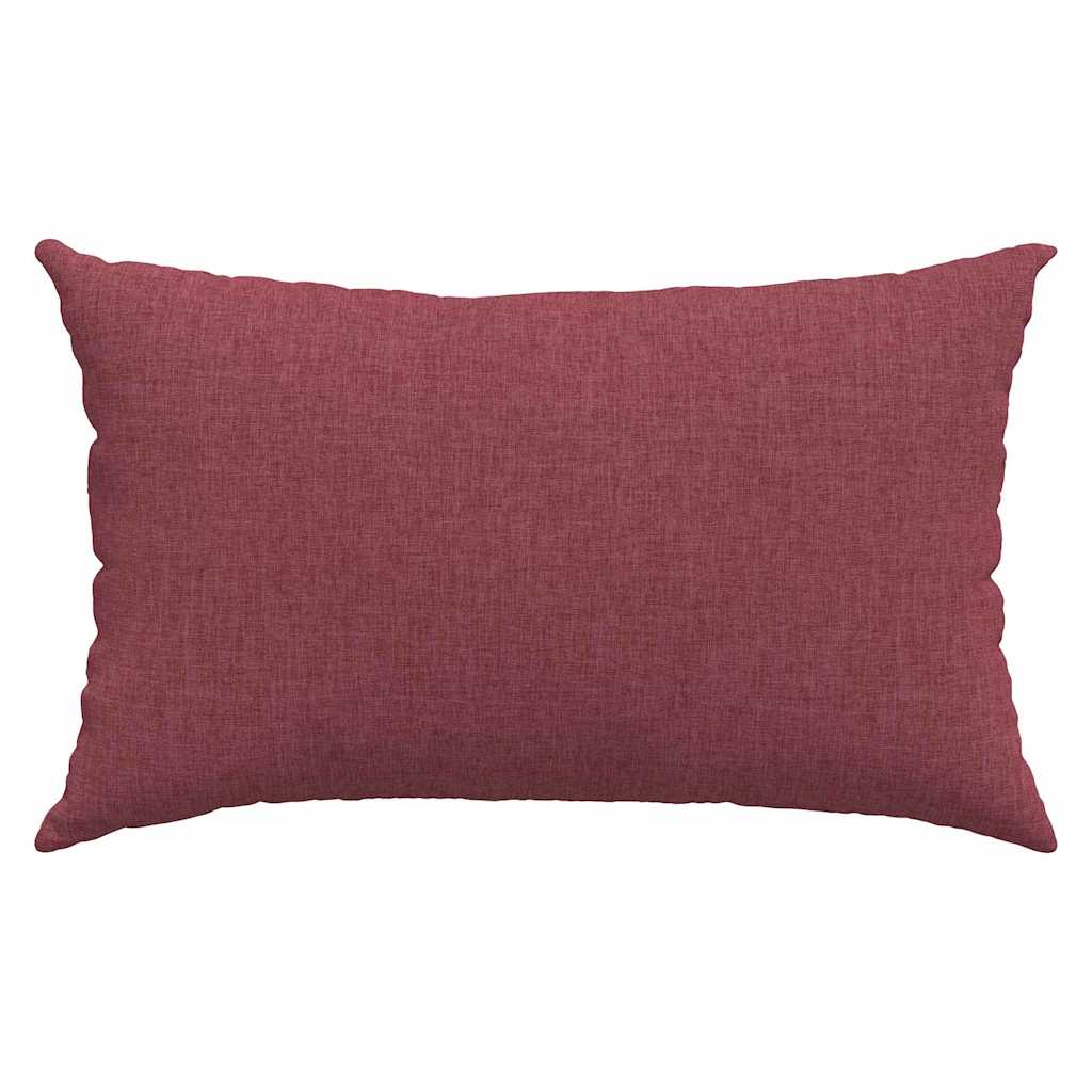 Sofapuder 2 pcs Vinrød 50 x 30 cm Stof