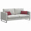 Sofapuder 2 pcs Vinrød 50 x 30 cm Stof