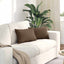 Sofapuder 2 pcs Brun 50 x 30 cm Stof